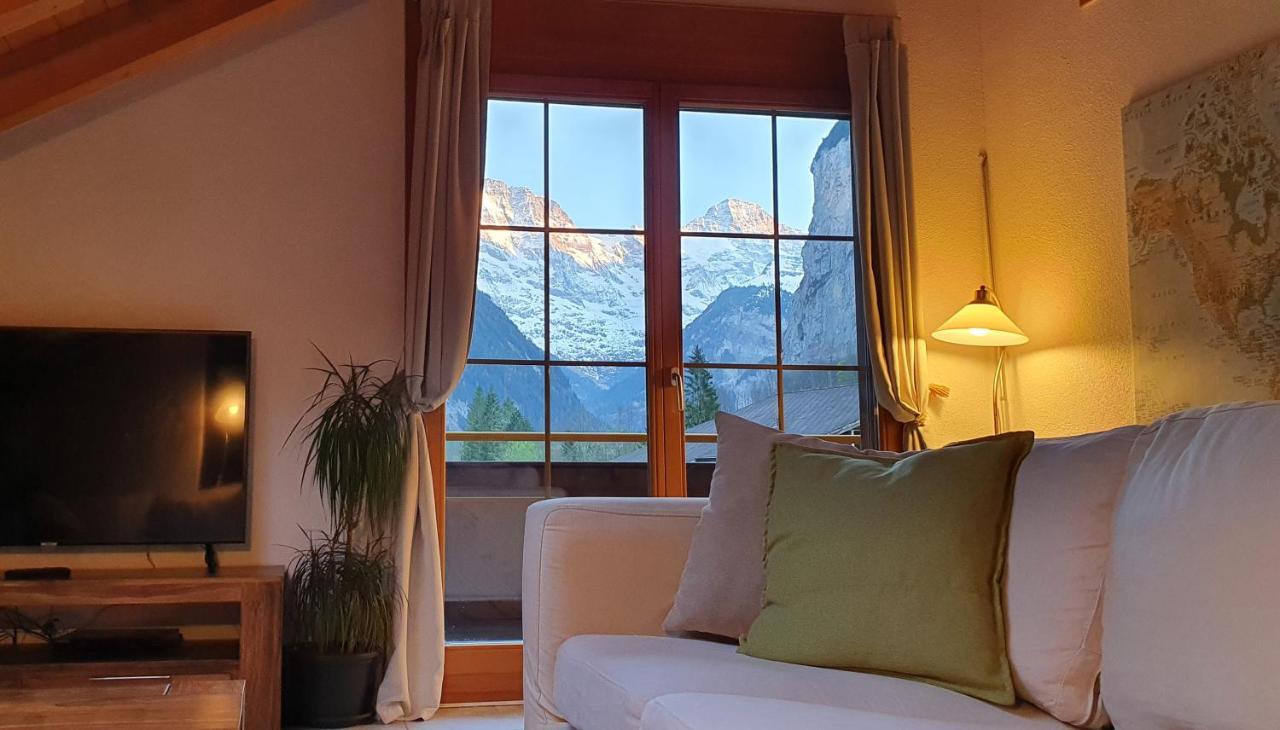 Apartment Honegg Lauterbrunnen Eksteriør bilde